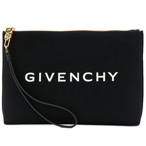 Givenchy Signature Logo Large Clutch Pouch Bag